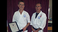 Pete 1st Dan Grading